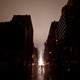 The streets of New York City after Hurricane Sandy caused blackouts in large parts of Manhattan. (Photo: Getty)